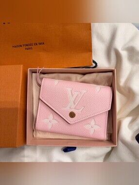 Louis Vuitton Light Pink Monogram Envelope Wallet